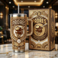 San Diego Padres 40oz Tumbler with Lid and Straw