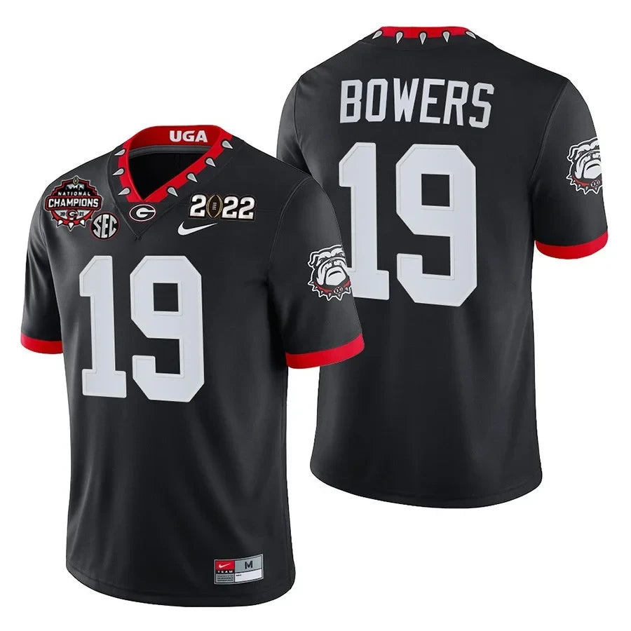 Men's Georgia Bulldogs CFP National Champions Jersey - All Stitched