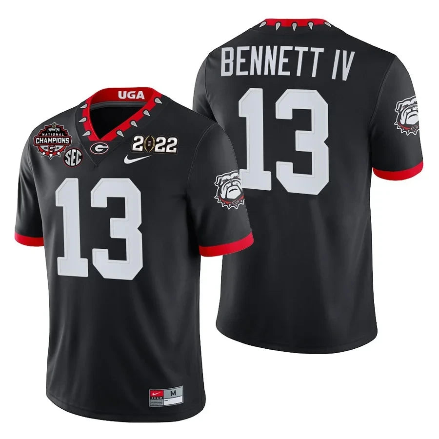 Men's Georgia Bulldogs CFP National Champions Jersey - All Stitched