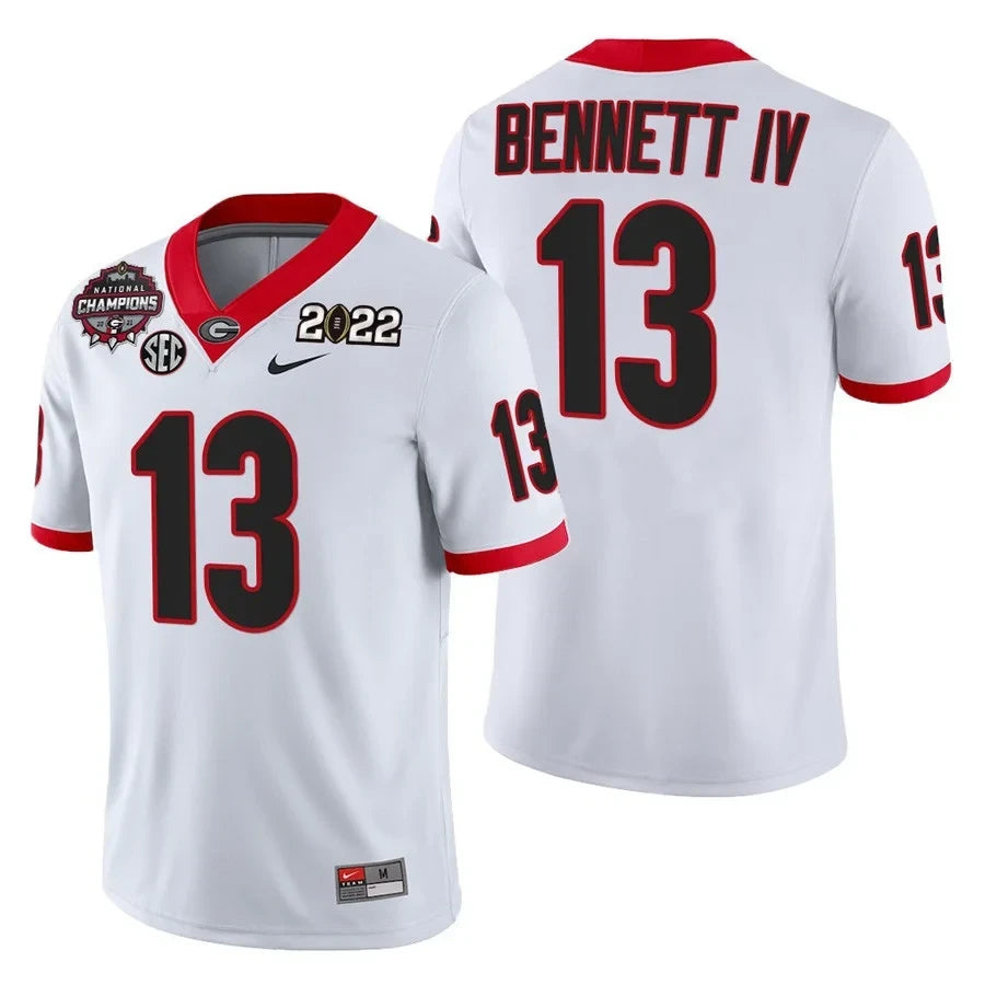 Men's Georgia Bulldogs CFP National Champions Jersey - All Stitched
