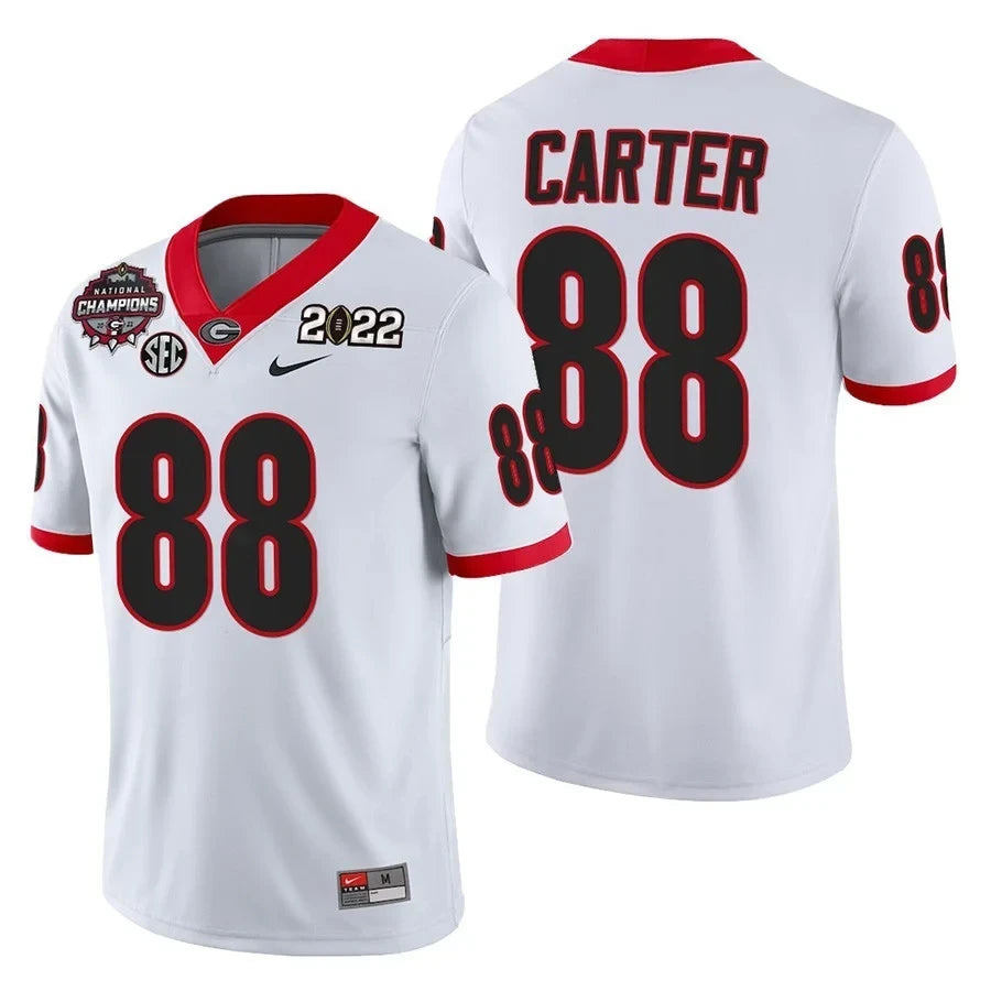 Youth's Georgia Bulldogs CFP National Champions Jersey - All Stitched