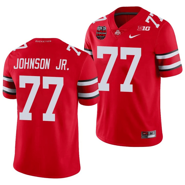 Men's Ohio State Buckeyes Players Jersey All Stiched - Ohio Stadium’s 100th Anniversary Logo Patch
