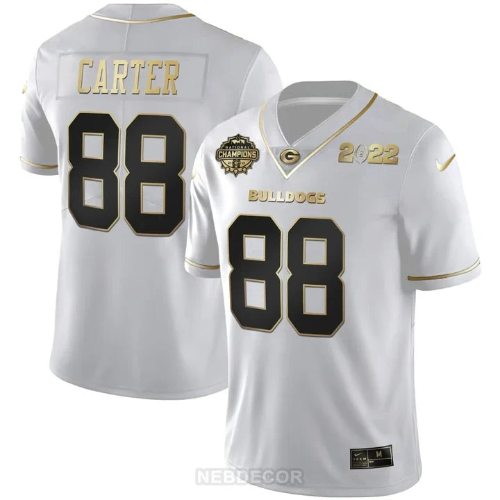 Men's Georgia Bulldogs CFP National Champions Limited Jersey - All Stitched