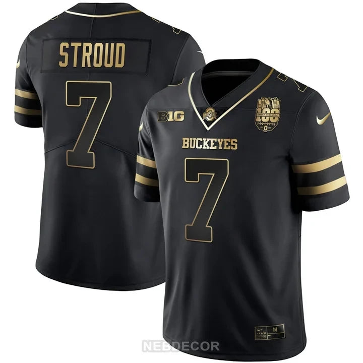 MEN'S OHIO STATE BUCKEYES 100TH YEAR STADIUM ANNIVERSARY LIMITED JERSEY - ALL STITCHED