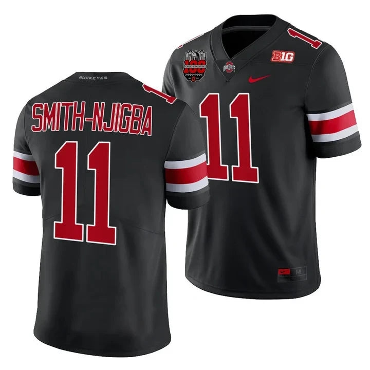 Men's Ohio State Buckeyes Players Jersey All Stiched - Ohio Stadium’s 100th Anniversary Logo Patch