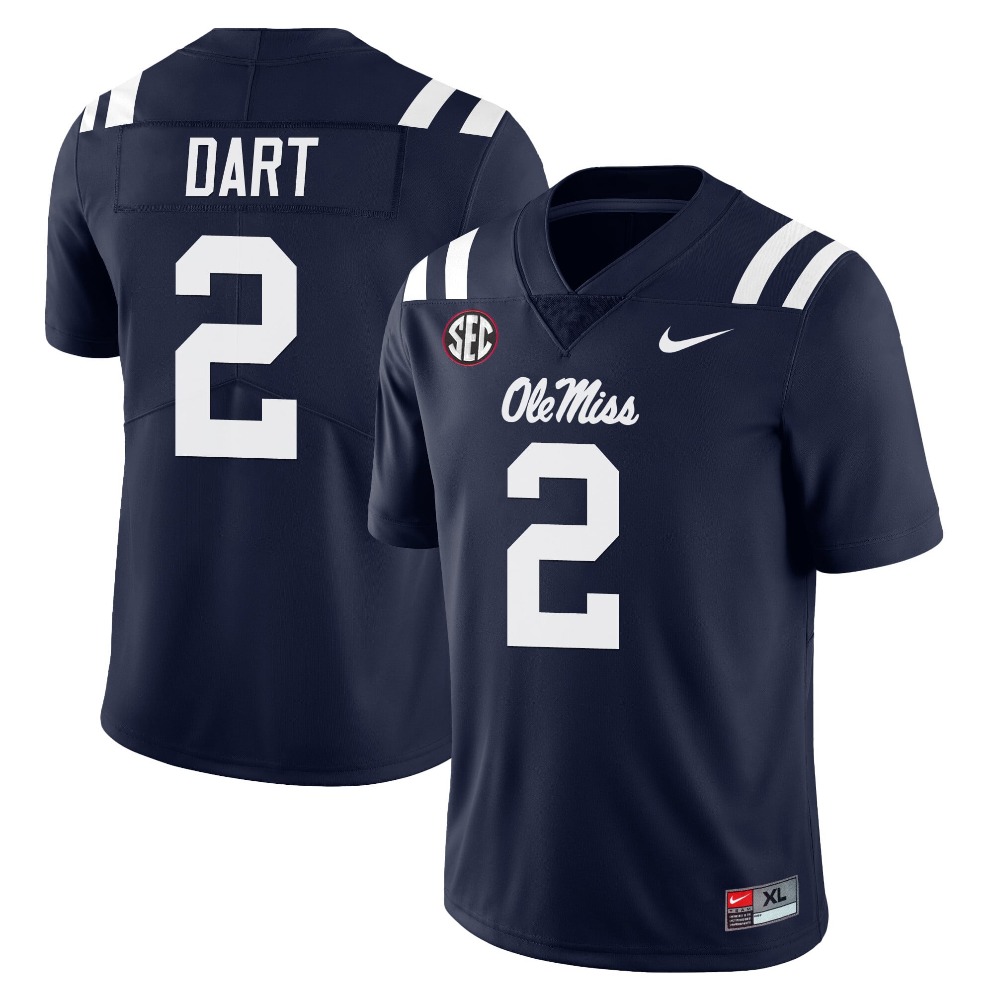 Men's Ole Miss Rebels Football Players Limited Jersey - All Stitched