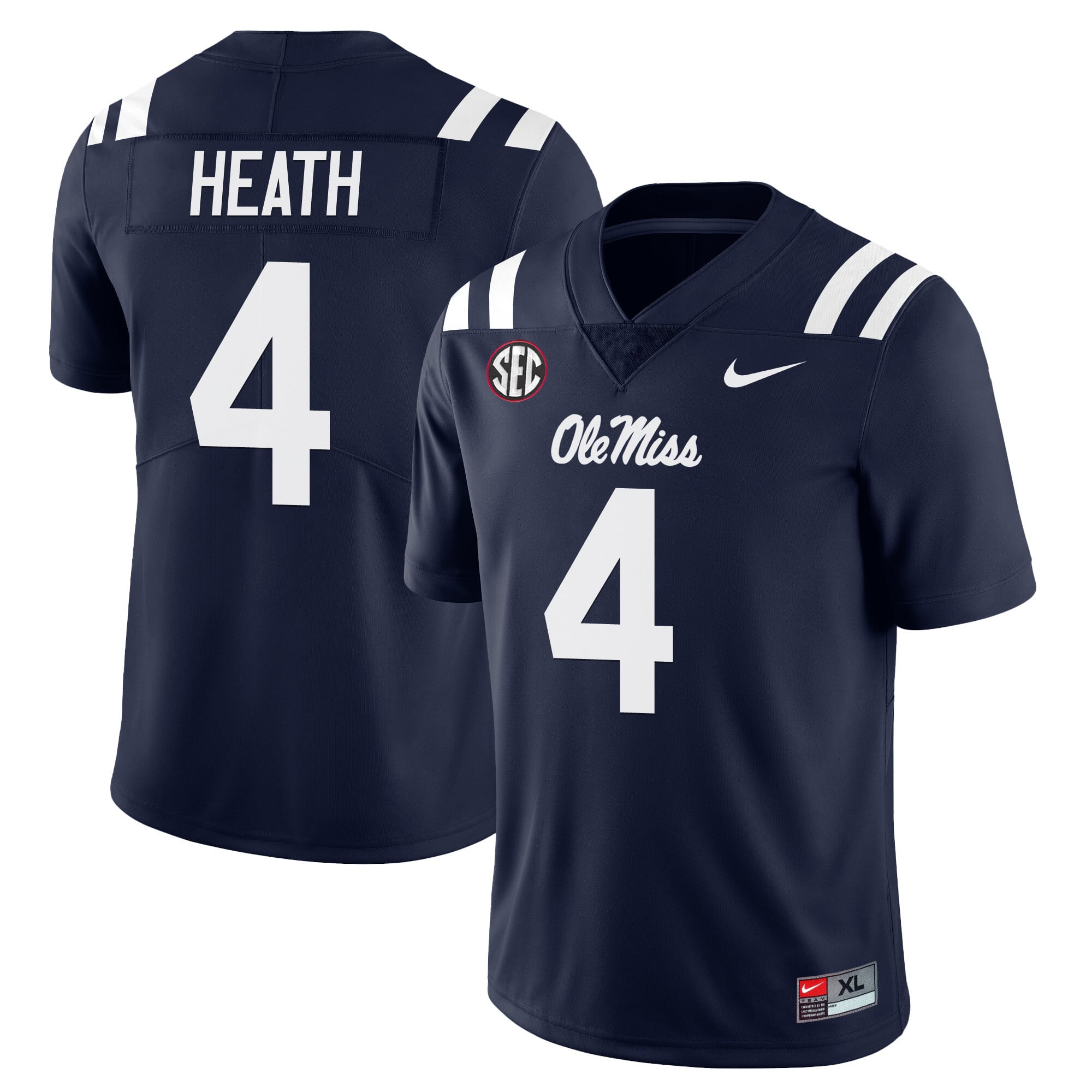Men's Ole Miss Rebels Football Players Limited Jersey - All Stitched