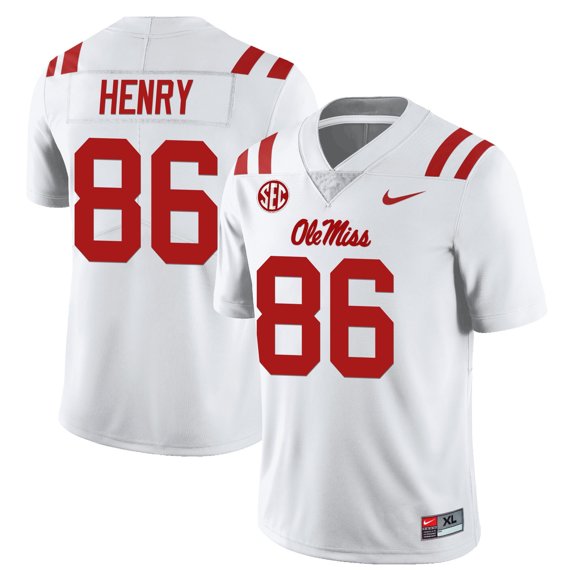 Men's Ole Miss Rebels Football Players Limited Jersey - All Stitched