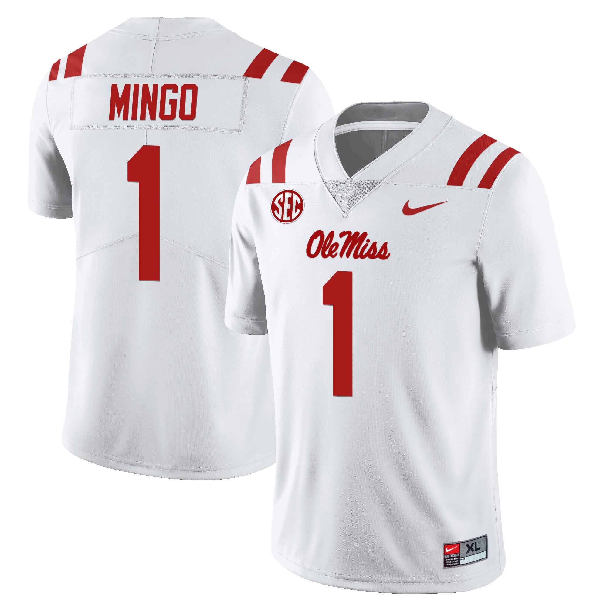 Men's Ole Miss Rebels Football Players Limited Jersey - All Stitched