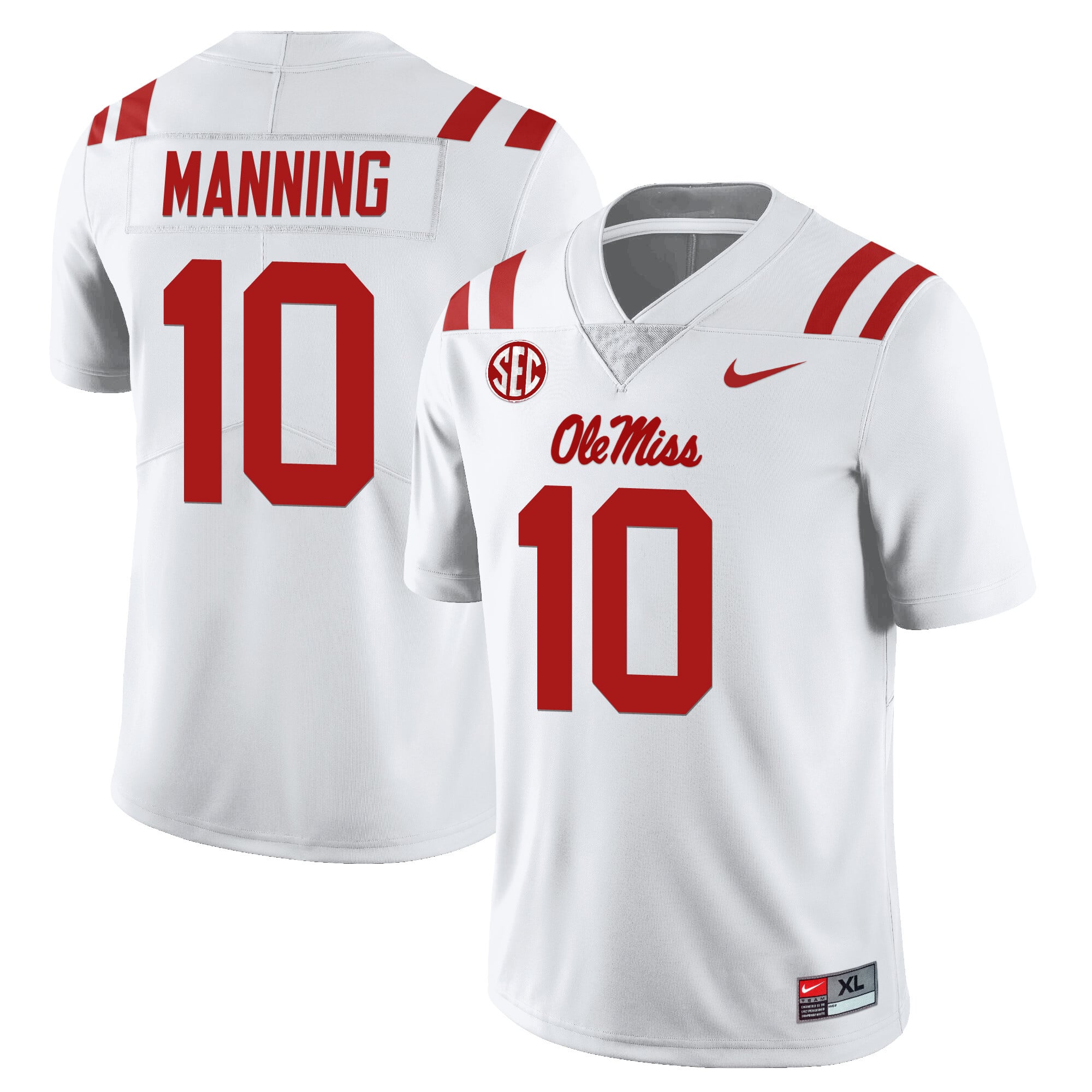 Youth's Ole Miss Rebels Football Players Limited Jersey - All Stitched