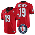 Men's Georgia Bulldogs Players Jersey Honoring Vince Dooley Patch - All Stitched