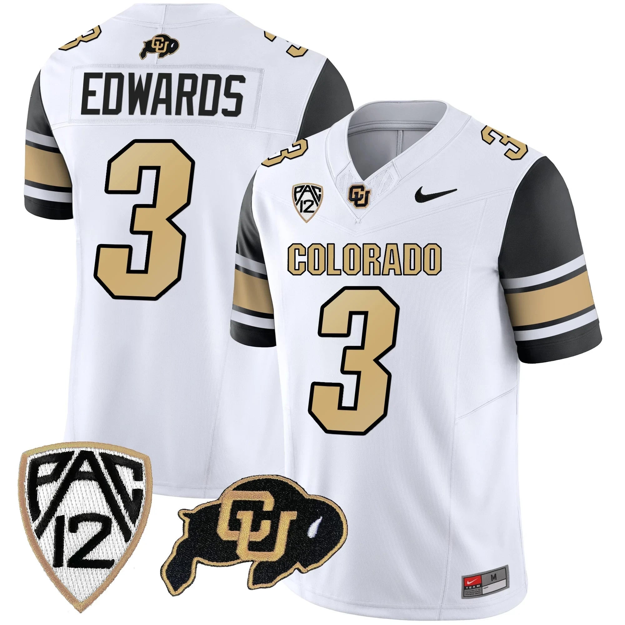 Men’s Colorado Buffaloes Football Vapor Jersey – All Stitched