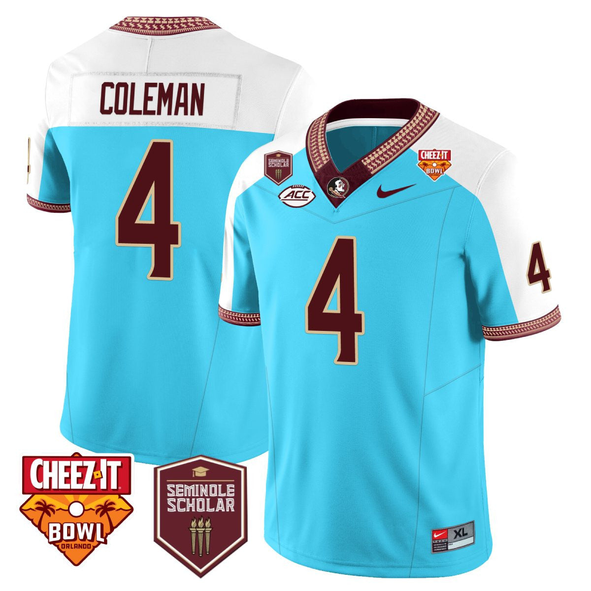 Youth's Florida State Seminoles Seminole Heritage Football 2023 Jersey - All Stitched