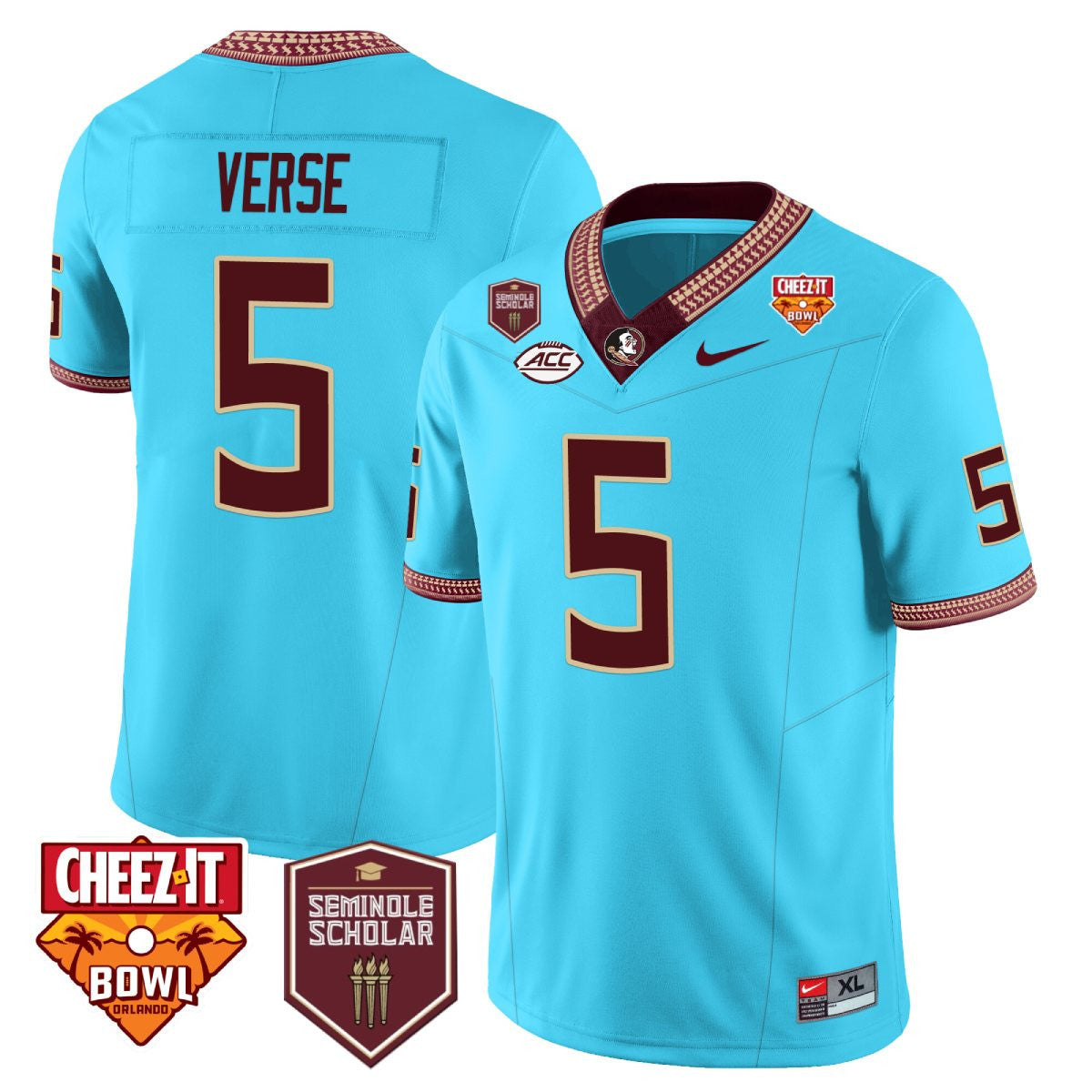 Youth's Florida State Seminoles Seminole Heritage Football 2023 Jersey - All Stitched