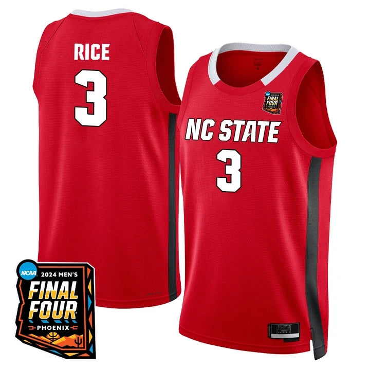 Men's NC State Wolfpack Basketball Jersey - Final Four Patch - All Stitched
