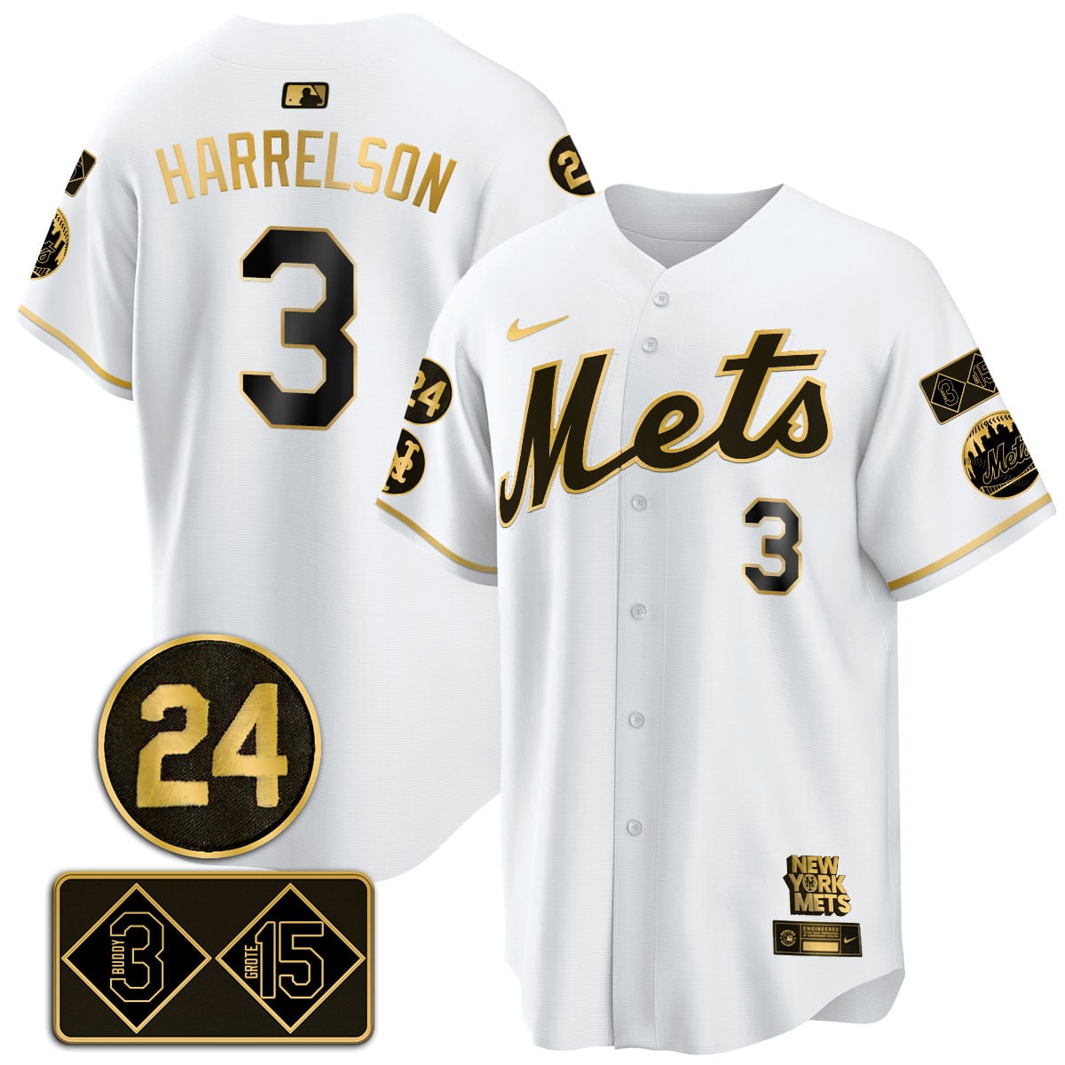 Men's Mets Memorial Player Limited Jersey - All Stitched