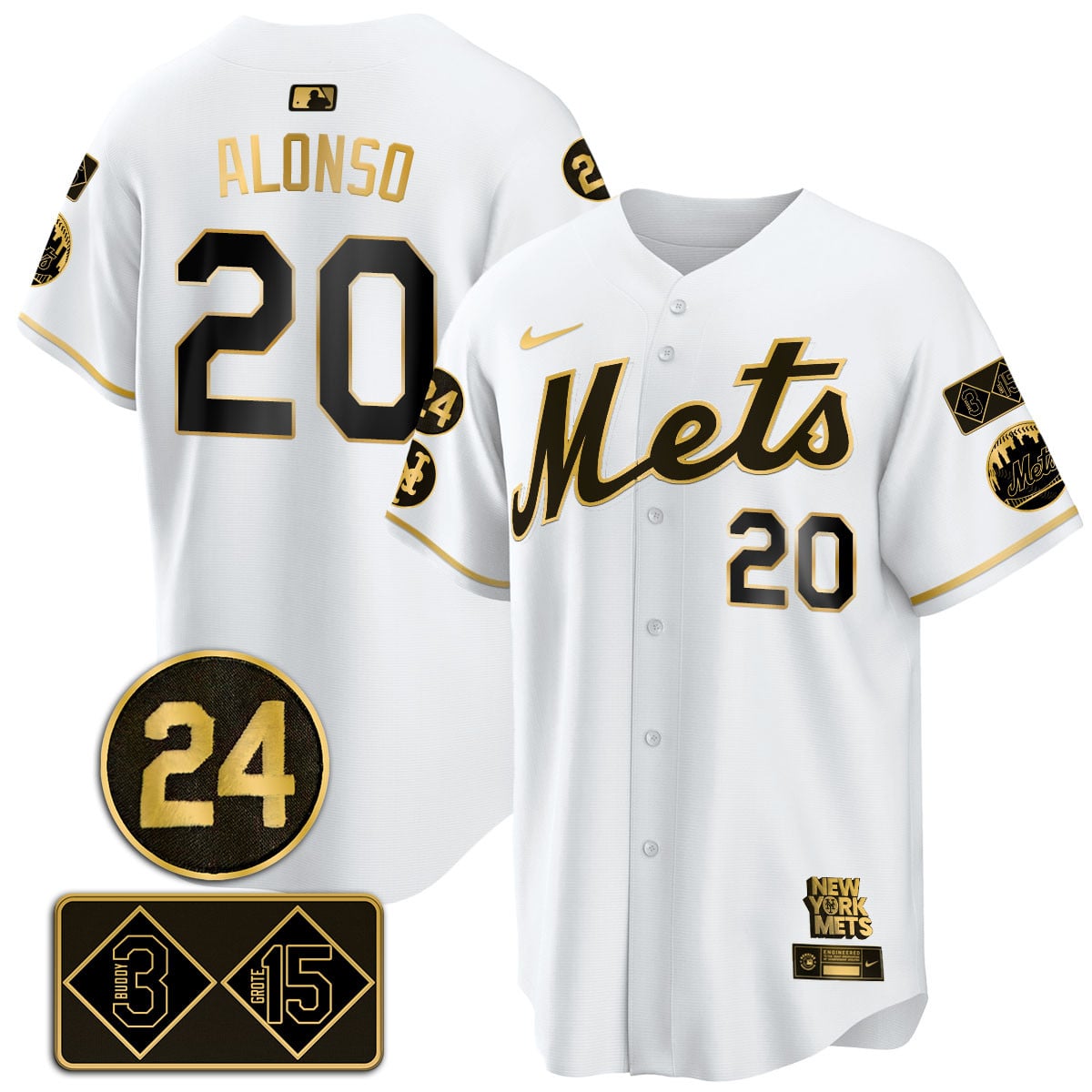 Men's Mets Memorial Player Limited Jersey - All Stitched