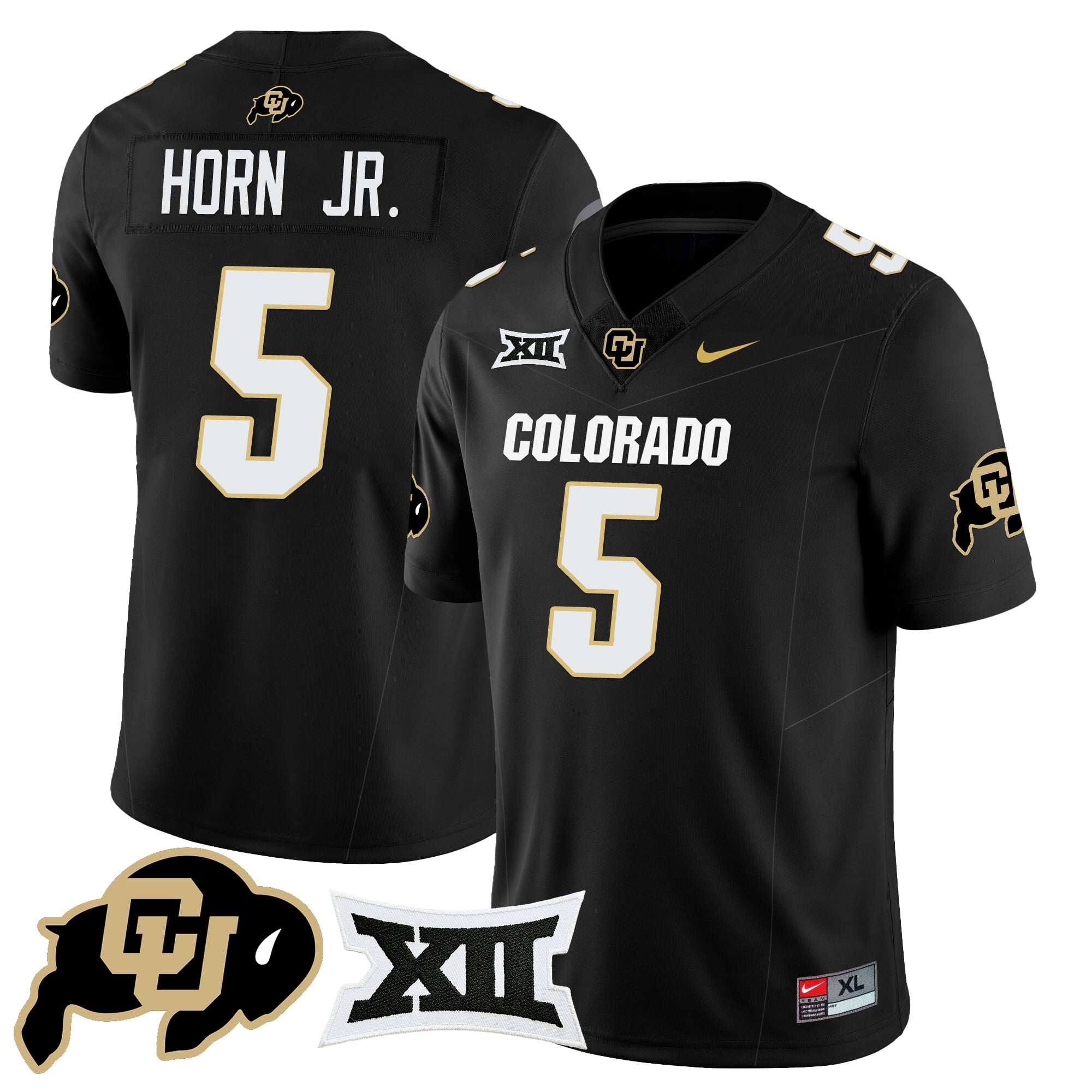 Men's Colorado Buffaloes 2024 Vapor Limited Jersey N1 - All Stitched