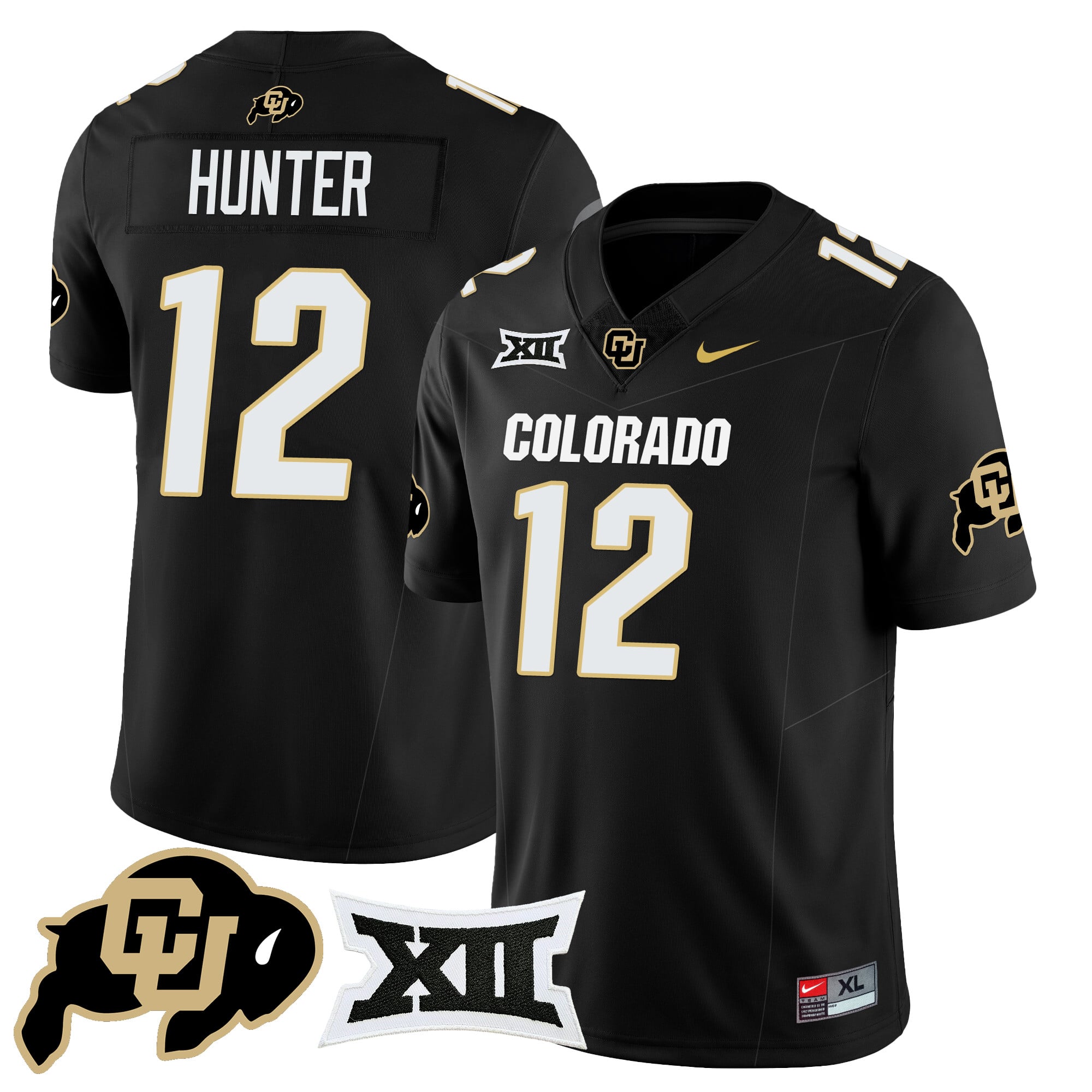 Men's Colorado Buffaloes 2024 Vapor Limited Jersey N1 - All Stitched