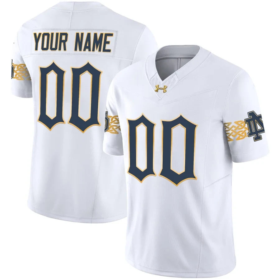 Notre Dame Fighting Irish 2024 Vapor Limited Custom Jersey V2 - All Stitched