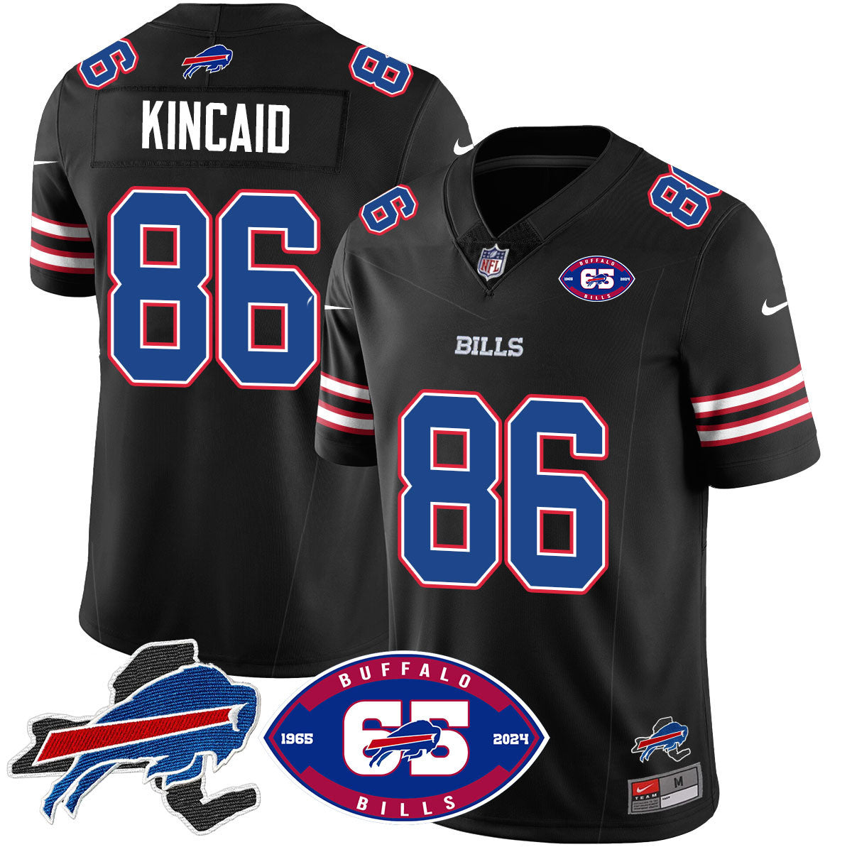 Men's Bills 1959 - 2024 - The Bills Jersey - All Stitched