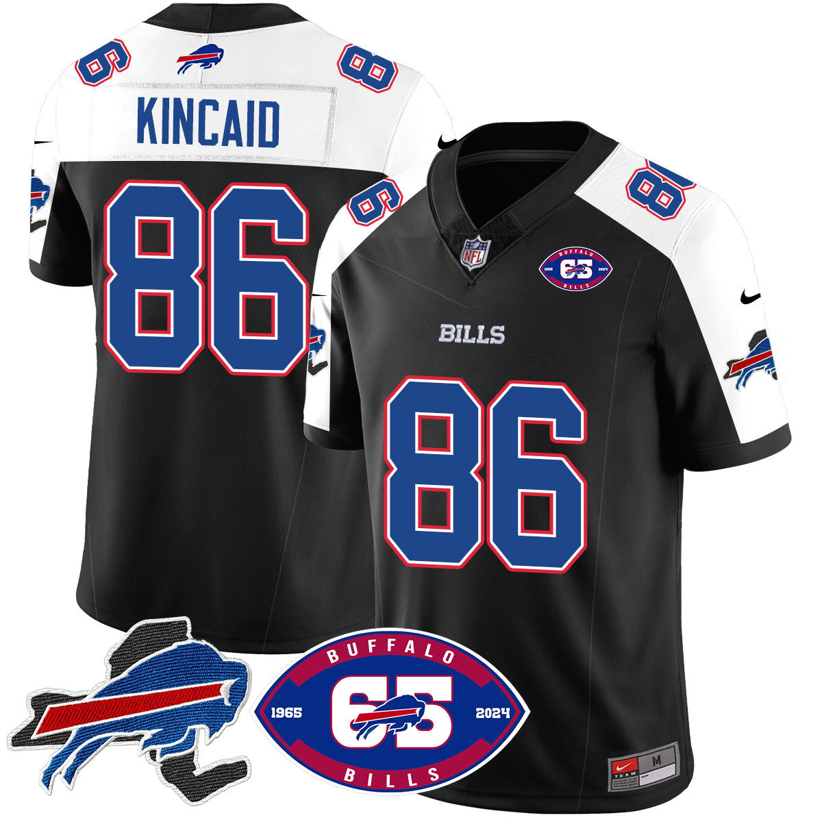 Men's Bills 1959 - 2024 - The Bills Jersey - All Stitched