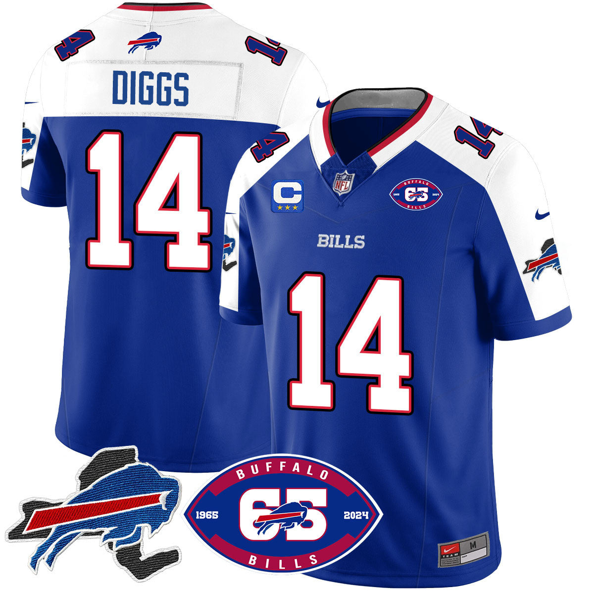 Men's Bills 1959 - 2024 - The Bills Jersey - All Stitched