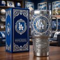 Los Angeles Dodgers 40oz Tumbler with Lid and Straw