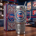 Philadelphia Phillies 40oz Tumbler with Lid and Straw