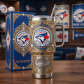 Toronto Blue Jays 40oz Tumbler with Lid and Straw