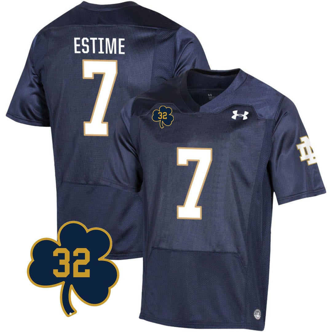 Youth's Notre Dame Football Jersey - Johnny Lujack Patch