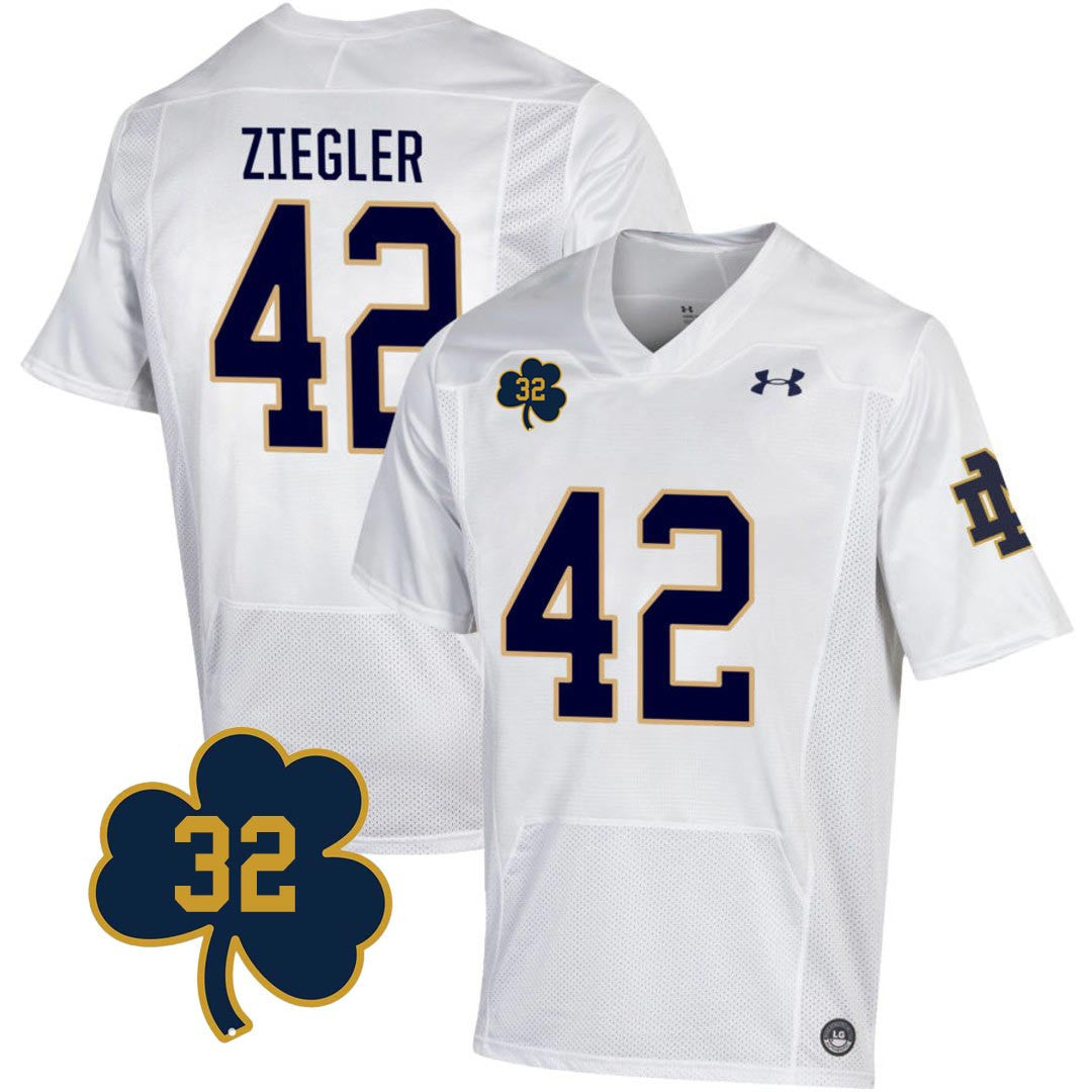 Women's Notre Dame Football Jersey - Johnny Lujack Patch