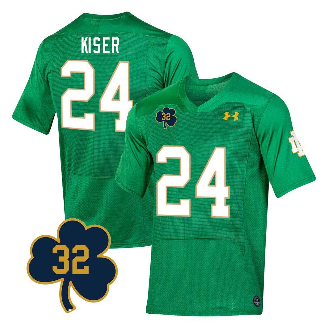 Women's Notre Dame Football Jersey - Johnny Lujack Patch