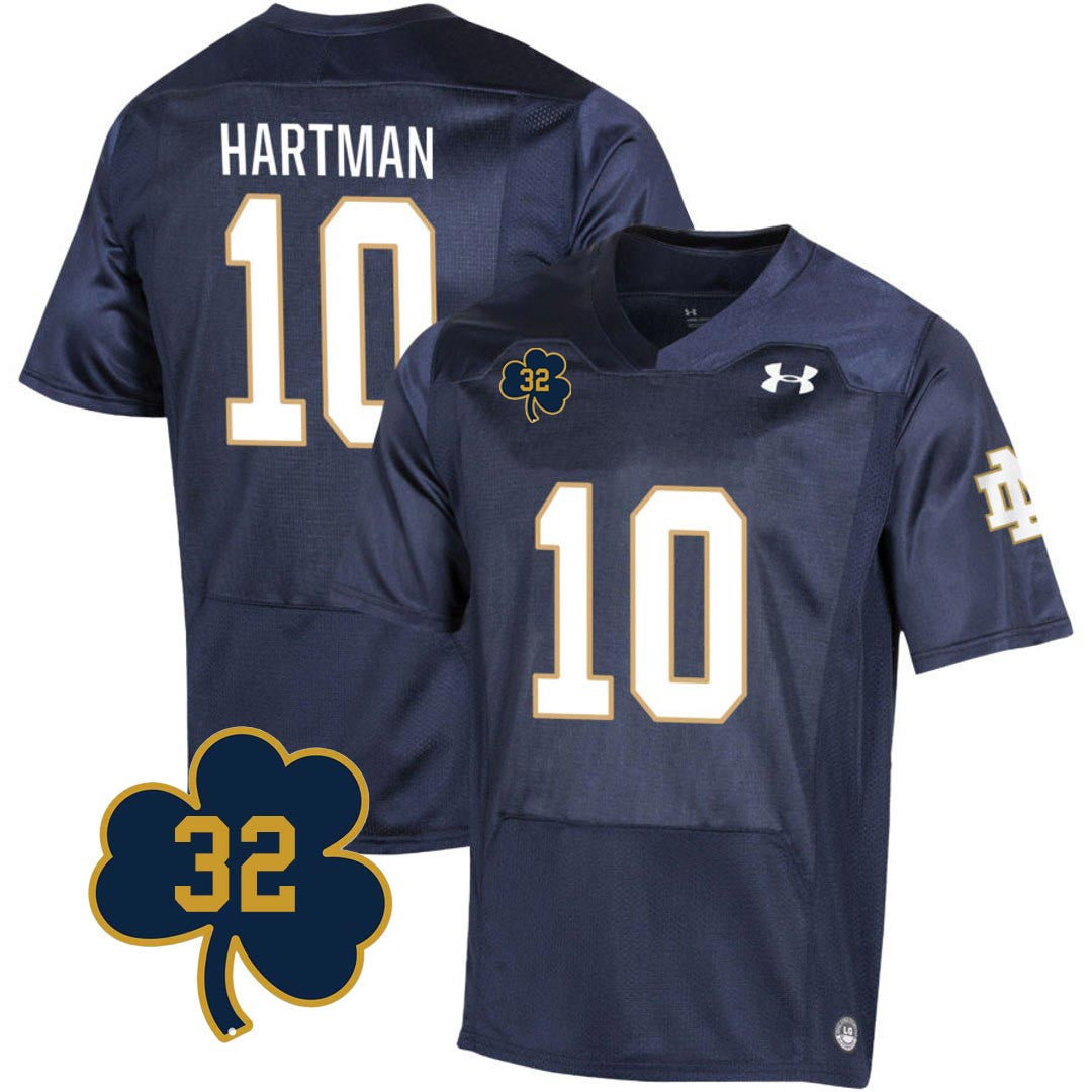 Youth's Notre Dame Football Jersey - Johnny Lujack Patch