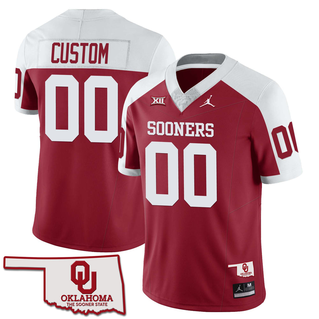 Men?s Oklahoma Sooners Football 2023 Collection All Stitched Jersey ? Oklahoma State