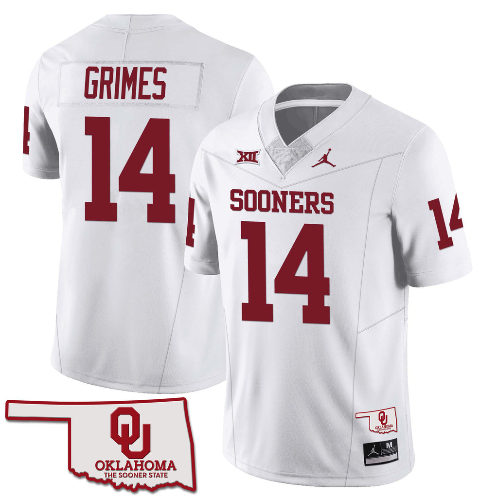 Men?s Oklahoma Sooners Football 2023 Collection All Stitched Jersey ? Oklahoma State