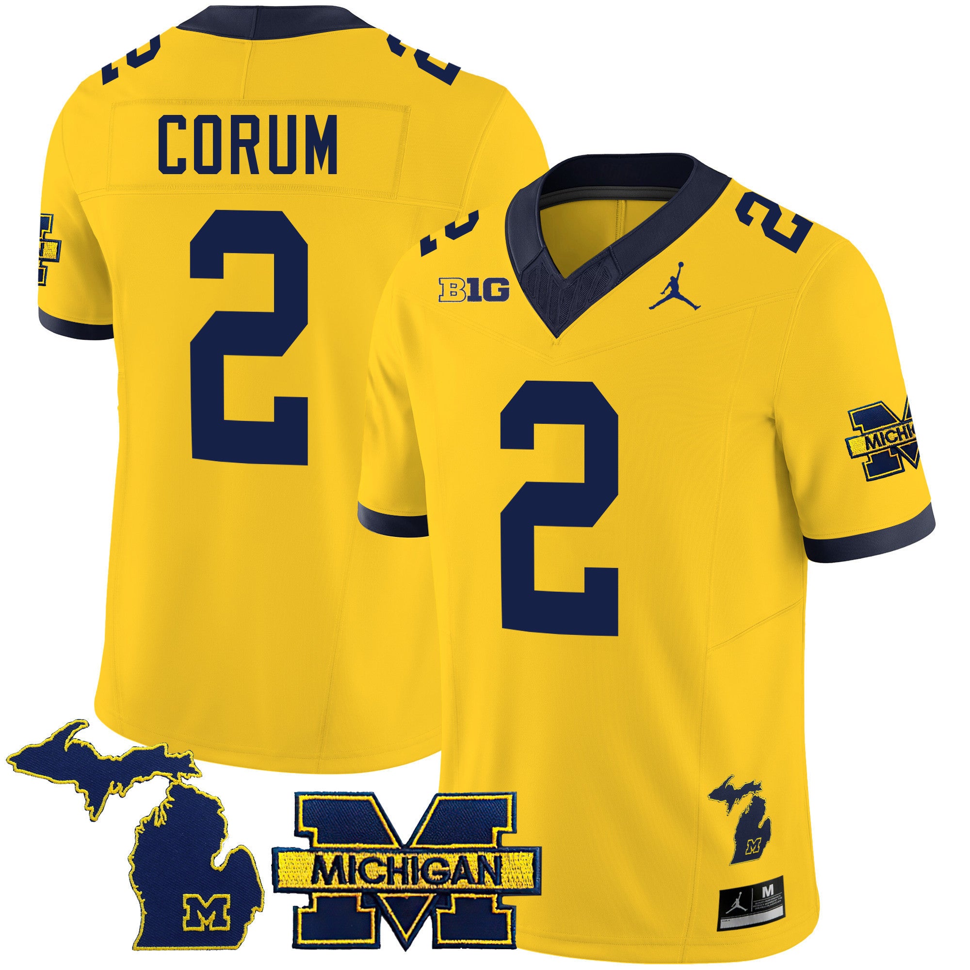 Men's Michigan Wolverines 2024 Special Jersey - All Stitched