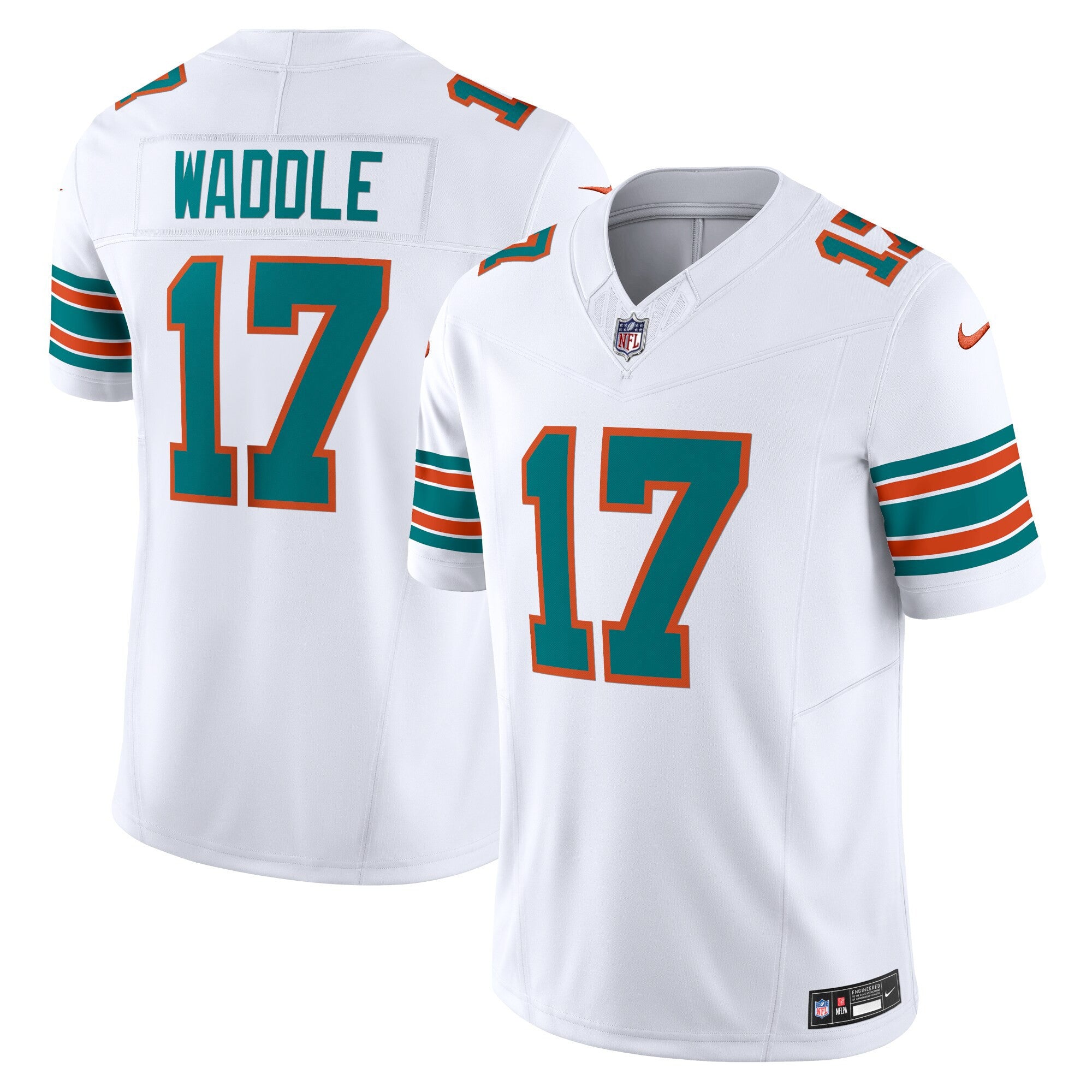 Men's Dolphins Vapor Limited Jersey - All Stitched