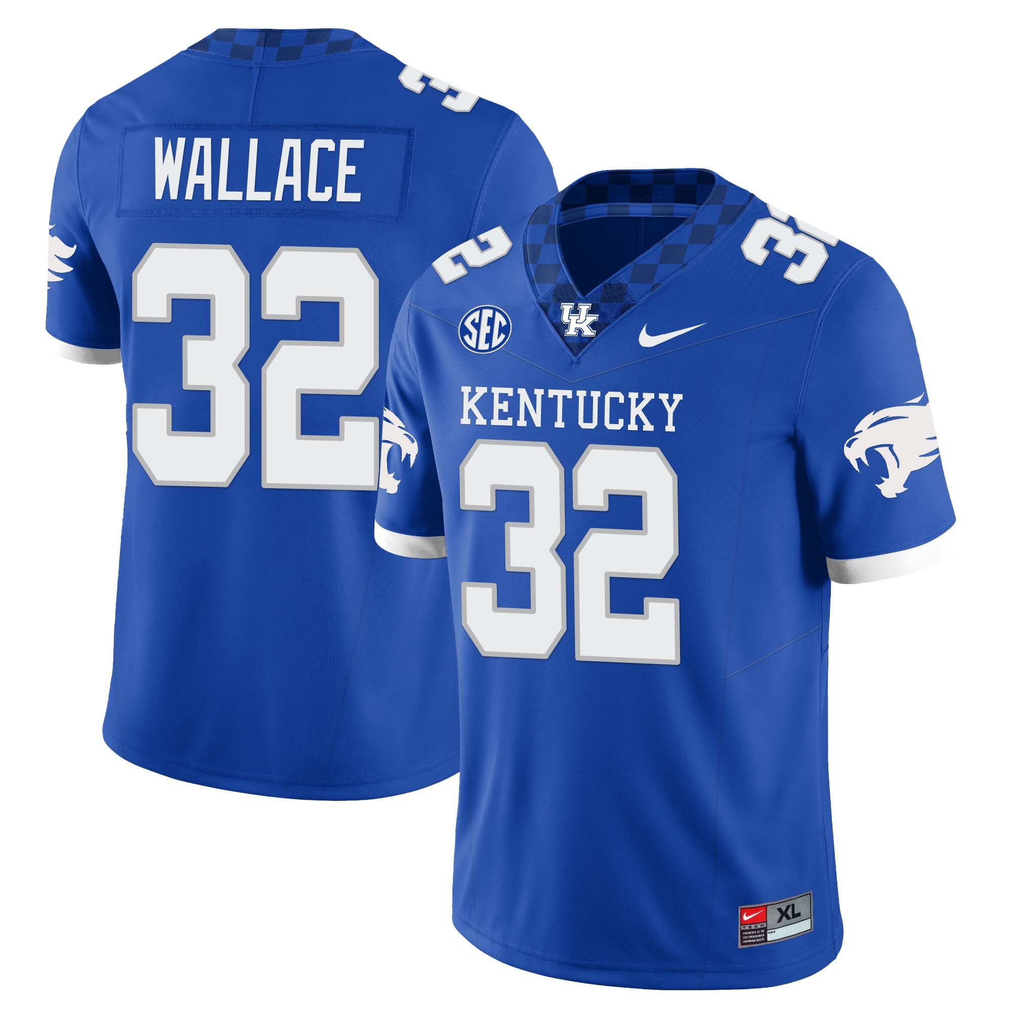 Men?s Kentucky Wildcats Football Jersey ? All Stitched