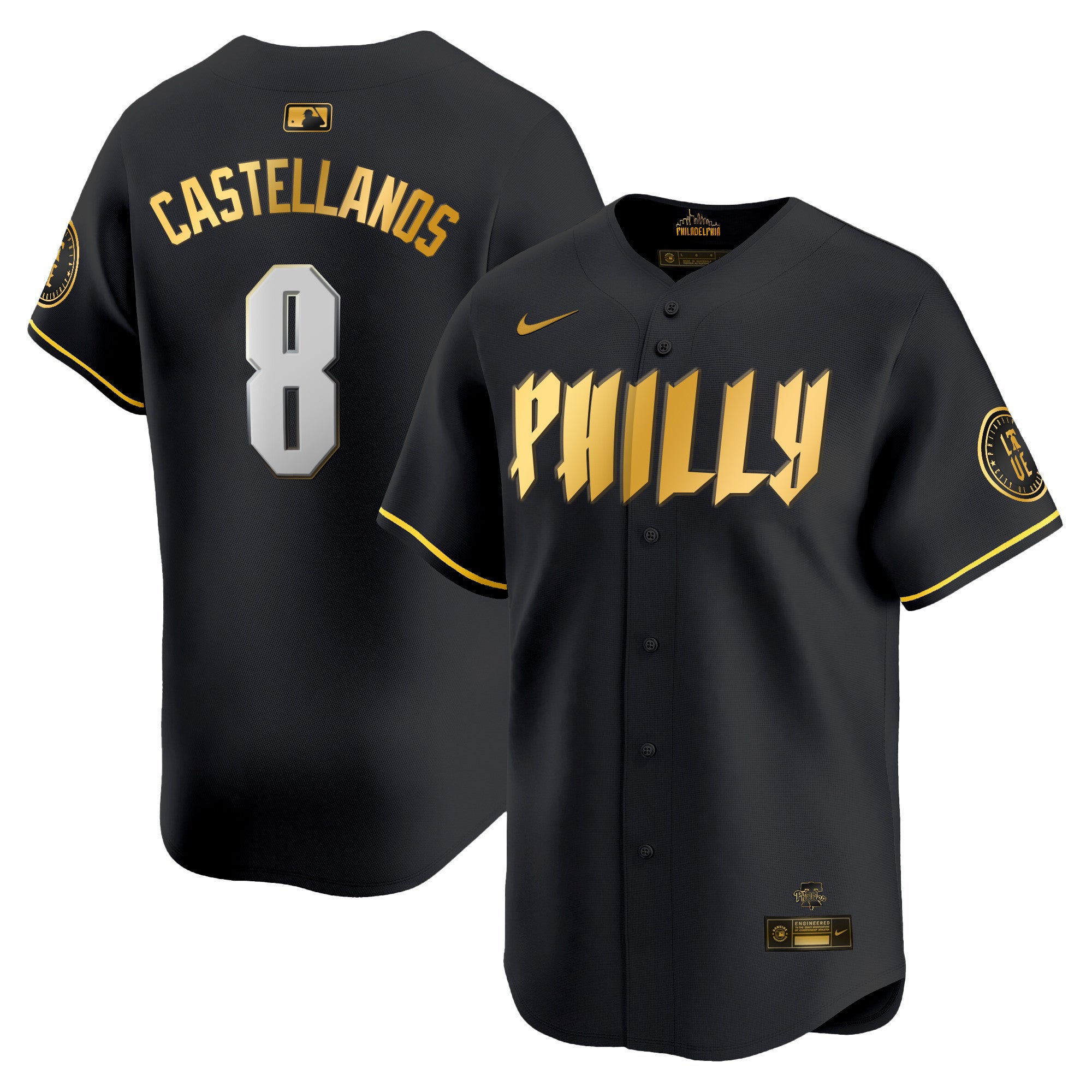 Men's Phillies 2024 City Connect Vapor Premier Limited Jersey - All Stitched