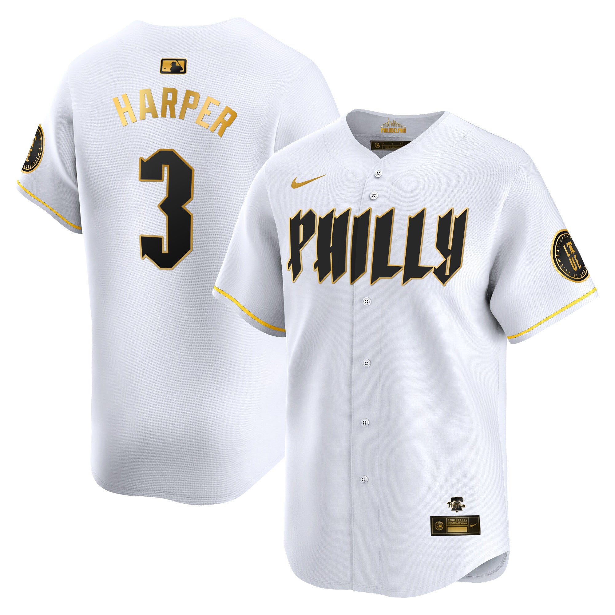 Men's Phillies 2024 City Connect Vapor Premier Limited Jersey - All Stitched