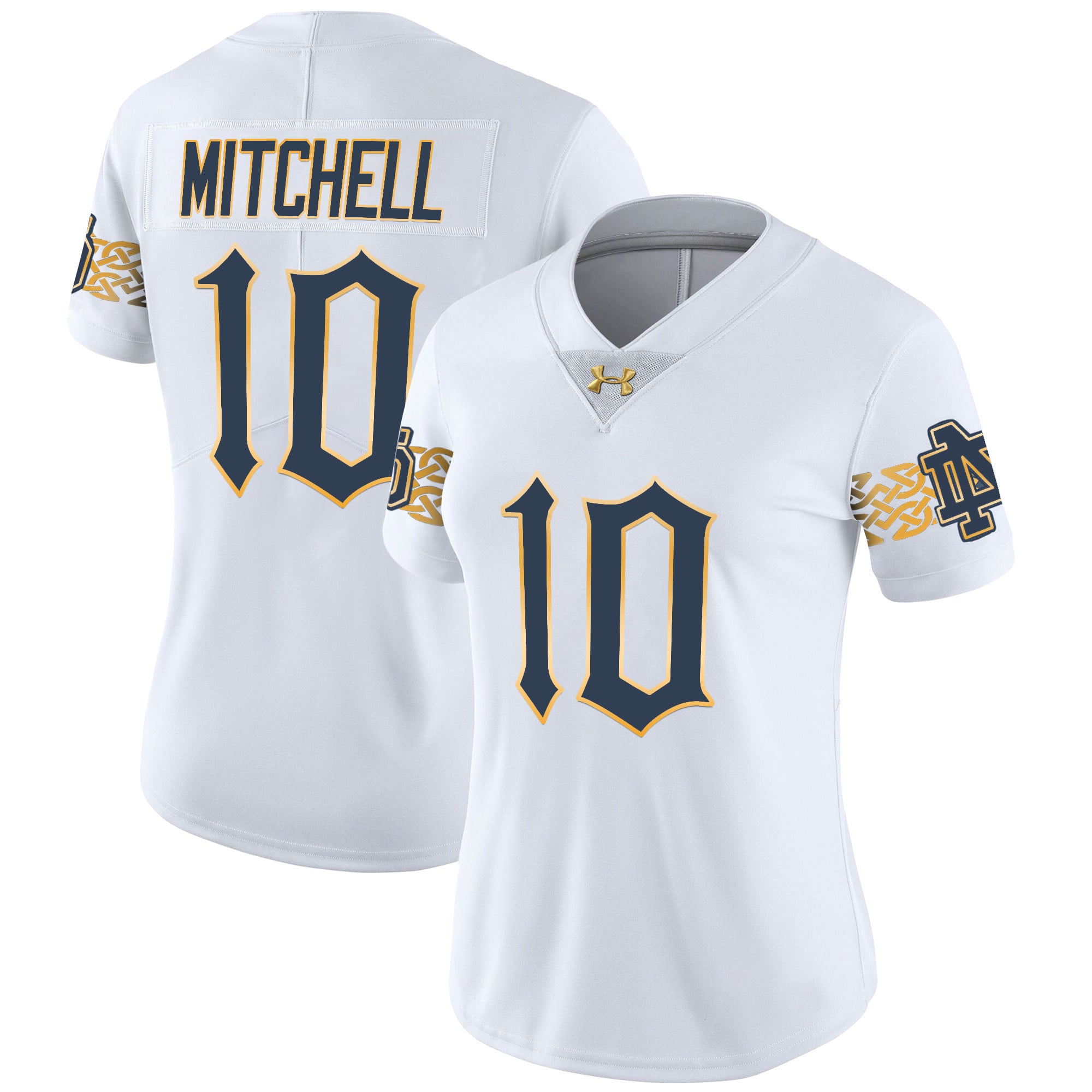Women's Notre Dame Fighting Irish 2024 Vapor Limited Jersey V2 - All Stitched