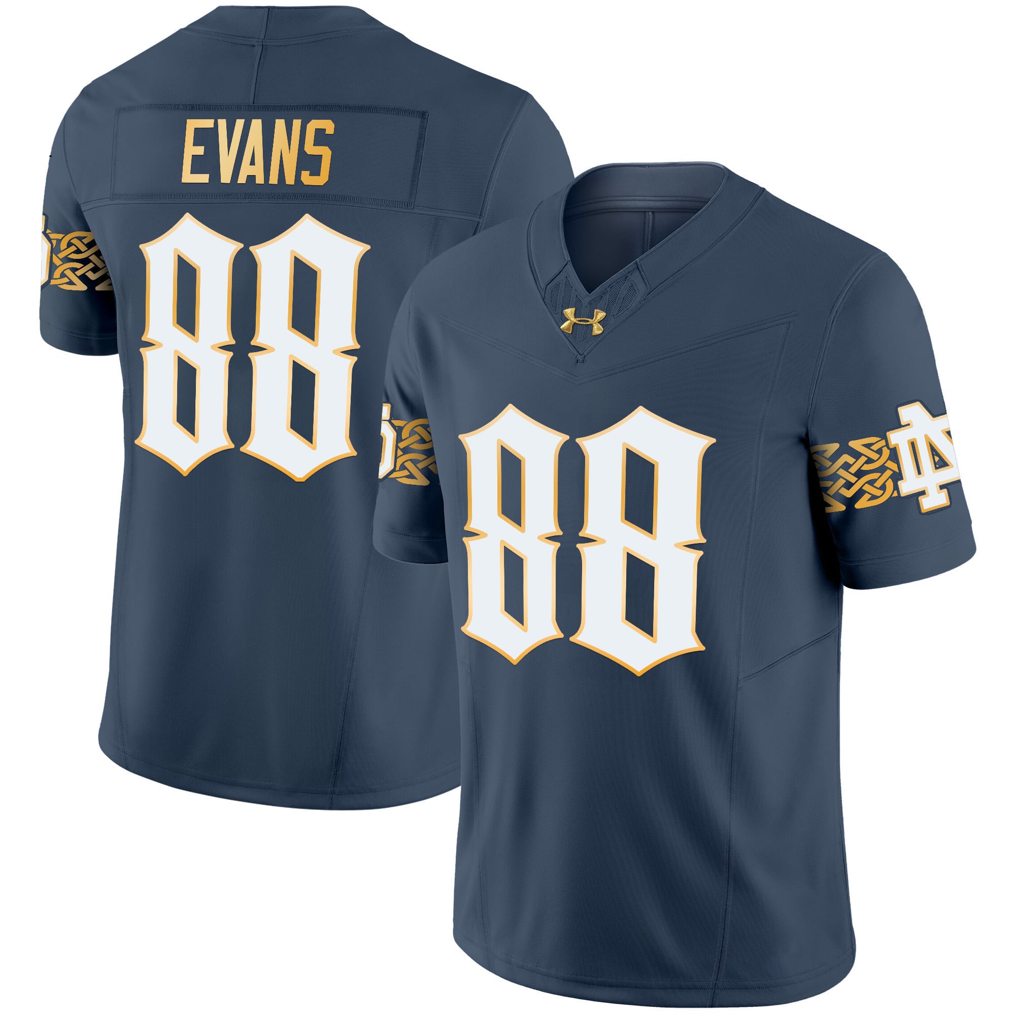 Men's Notre Dame Fighting Irish 2024 Vapor Limited Jersey V2 - All Stitched