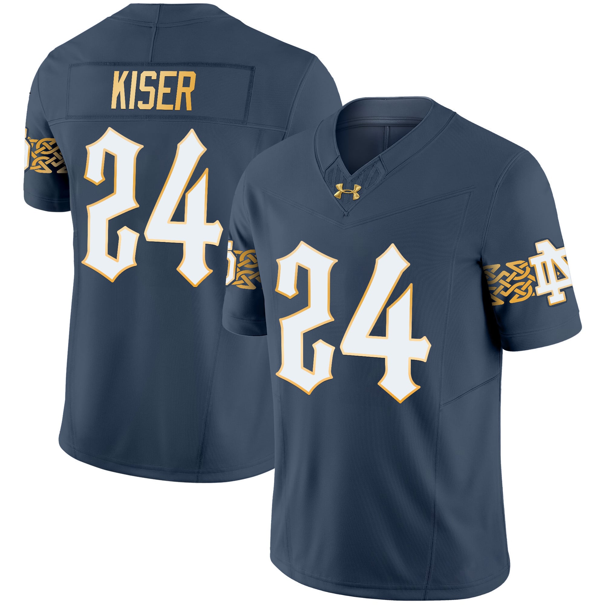 Men's Notre Dame Fighting Irish 2024 Vapor Limited Jersey V2 - All Stitched