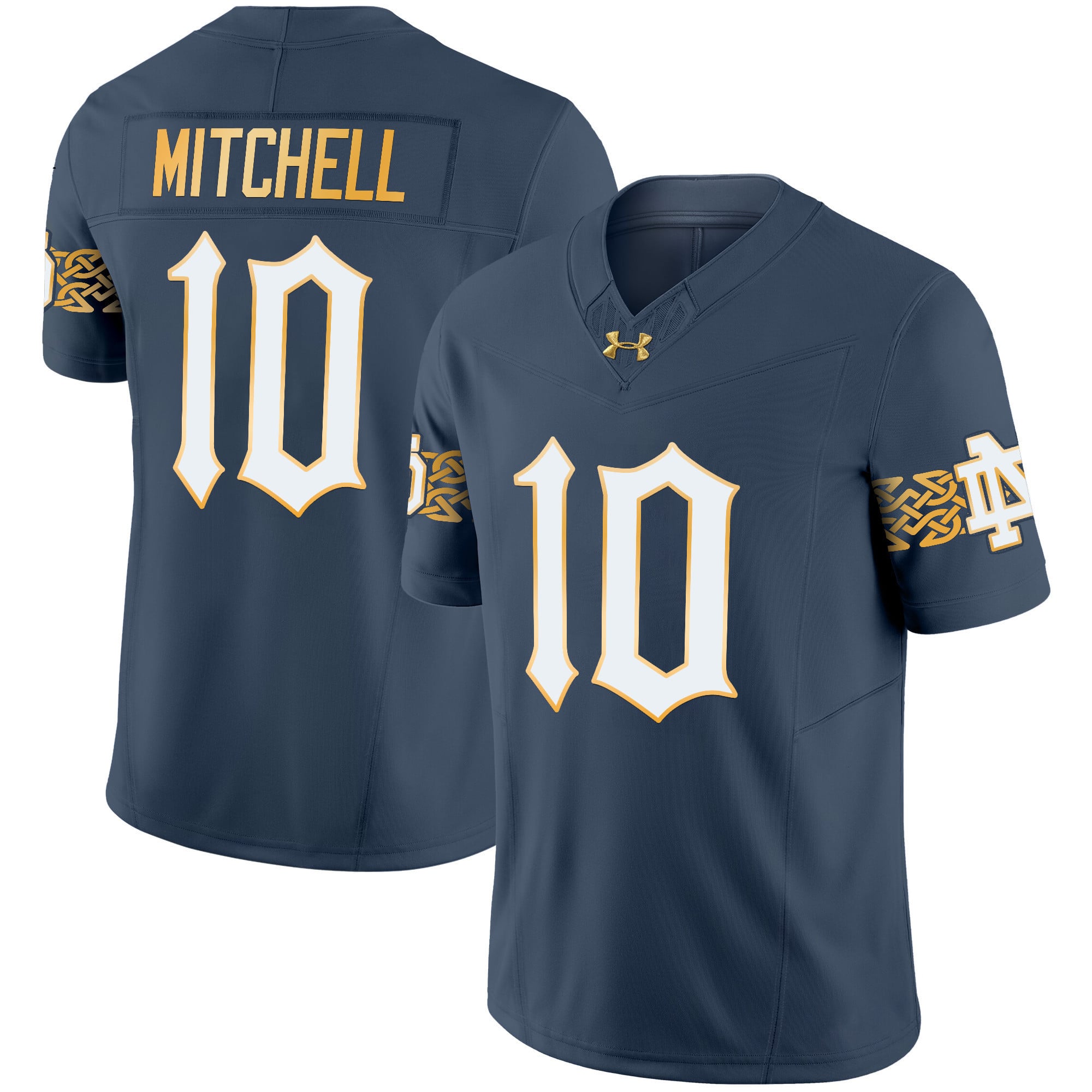 Men's Notre Dame Fighting Irish 2024 Vapor Limited Jersey V2 - All Stitched