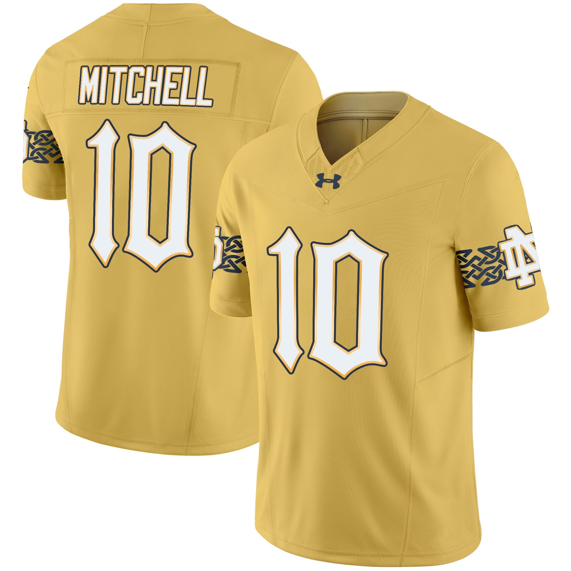 Men's Notre Dame Fighting Irish 2024 Vapor Limited Jersey V2 - All Stitched