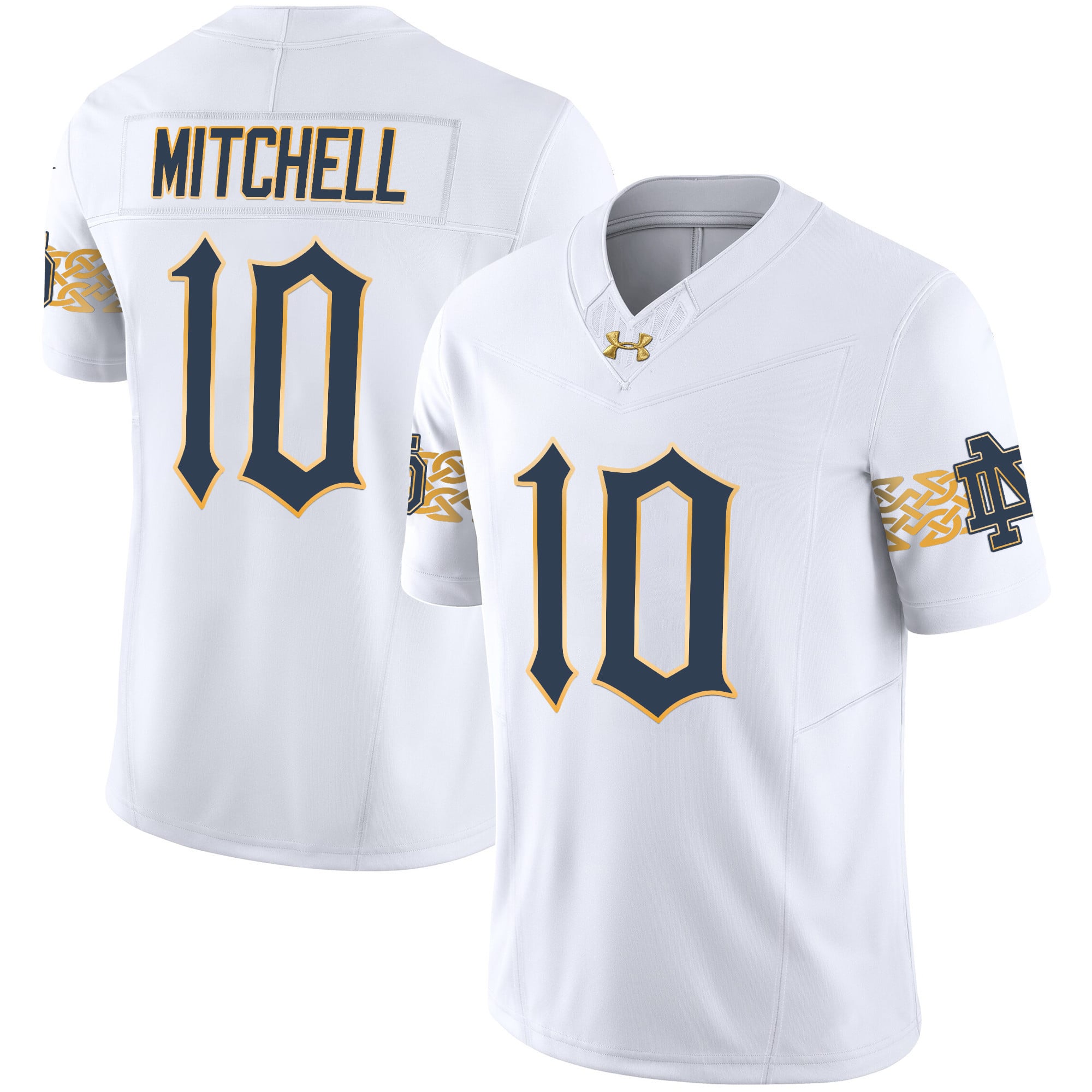 Men's Notre Dame Fighting Irish 2024 Vapor Limited Jersey V2 - All Stitched