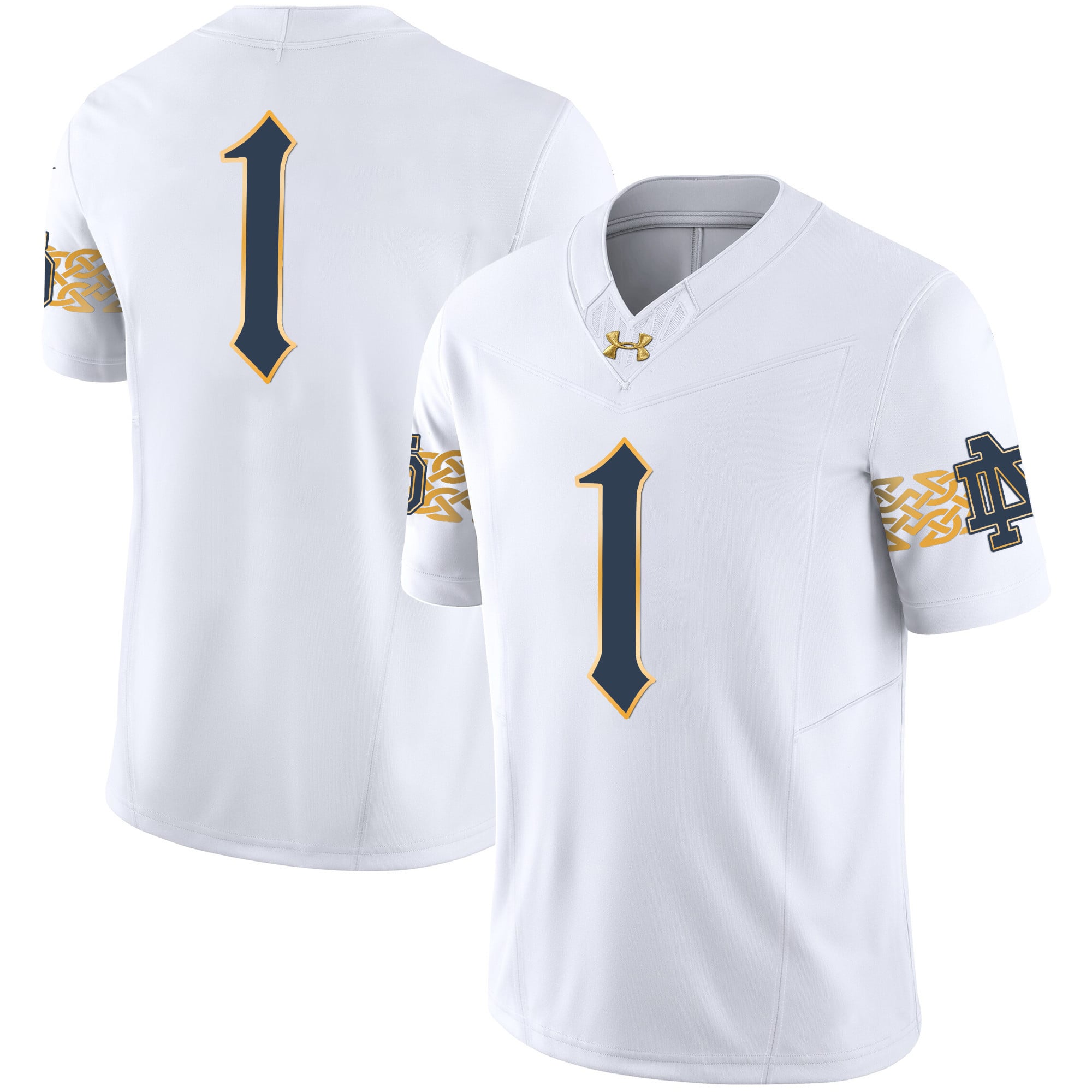 Men's Notre Dame Fighting Irish 2024 Vapor Limited Jersey V2 - All Stitched