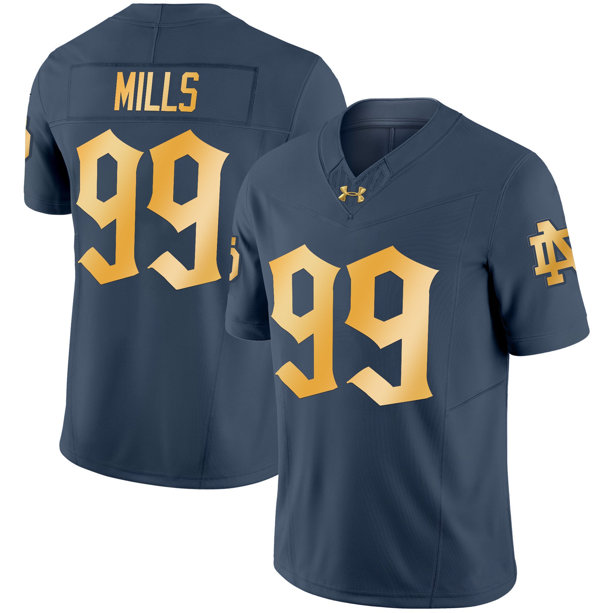 Men's Notre Dame Fighting Irish 2024 Vapor Limited Jersey - All Stitched