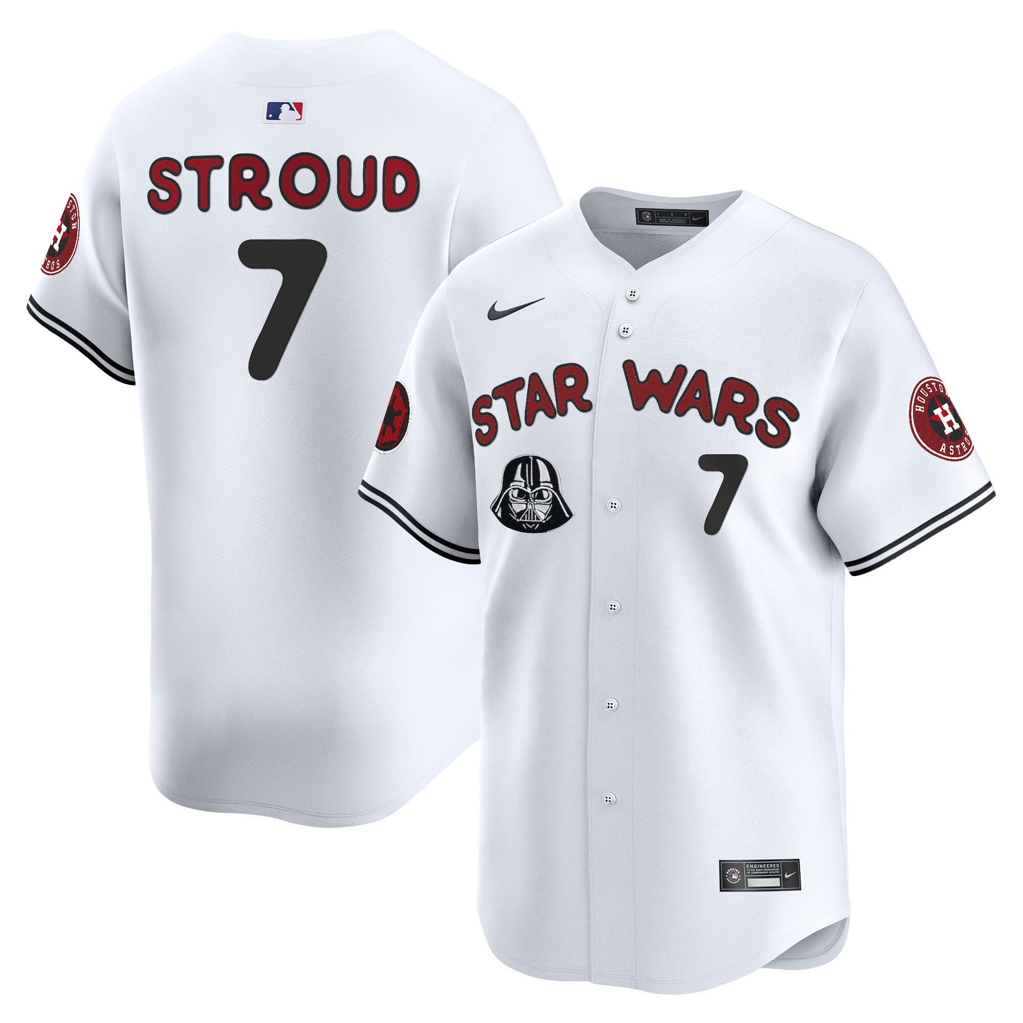 Men's Astros SW Vapor Premier Limited Jersey - All Stitched